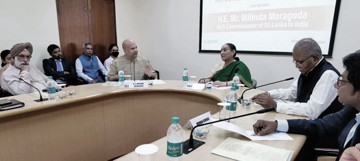 President's visit to India enhanced a vibrant India-Sri Lanka economic partnership - High Commissioner Moragoda