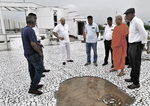 නවදිල්ලි විවේකාගාරයේ ප්‍රතිසංස්කරණ කටයුතු ඇරඹේ