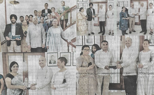 SL High Commission in New Delhi felicitates long-serving local staff