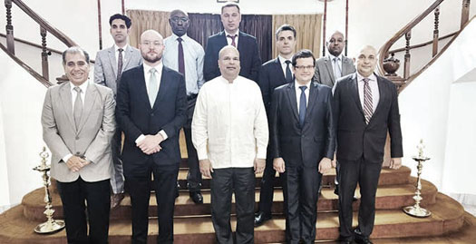 මහ කොමසාරිස් මිලින්ද වාණිජ රාජ්‍ය තාන්ත්‍රිකයන් හමුවෙයි